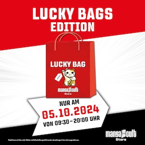 Lucky Bags Edition im Manga Cult Store am 5. Oktober 2024